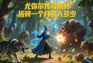 尤彌爾傳奇搬磚一個月收入多少？
