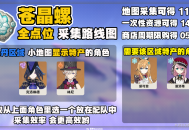 原神 V5.5】愛可菲 / 夏洛蒂突破必看！蒼晶螺 111+14+5 全點(diǎn)位采集攻略，附高效路線與商店獲取指南