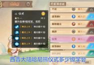 西普大陸哈尼熊儀式多少級學(xué)會？平民必看的技能獲取與實戰(zhàn)攻略