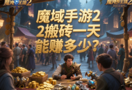 魔域手游2搬磚一天能賺多少？