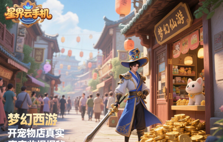 夢(mèng)幻西游開寵物店真實(shí)收揭秘,新手日賺百萬(wàn)不是夢(mèng) image.png
